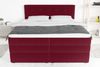 99rooms Dante Boxspringbett Velours KRONOS Rot Bonell-Federung 160x200 cm Bild 2