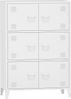 Büroschrank Hamina 113x80x40cm Weiß [en. casa] Bild 2