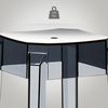 2er Set Barhocker Fox, transparent, Schwarz Bild 5