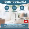 Albatros Esszimmerstühle DIAMOND 4er Set, Weiss - Edler Diamant-Look, Polsterstuhl mit Kunstleder-Bezug, Modernes Stilvolles Design am Esstisch Küchenstuhl Stuhl Esszimmer hohe Belastbarkeit Bild 3