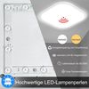 FIVMEN LED Deckenleuchte Deckenlampe 15W/24W Wandleuchte mit Bewegungsmelder, LED fest integriert, Kaltweiß/Warmweiß, Rund/Eckig Bild 4