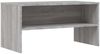 vidaXL TV-Schrank Grau Sonoma 80x40x40 cm Holzwerkstoff 815235 Bild 2