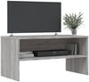 vidaXL TV-Schrank Grau Sonoma 80x40x40 cm Holzwerkstoff 815235 Bild 3