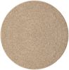 vidaXL Teppich ZIZUR Ø 200 cm Jute-Optik Indoor und Outdoor 4006166 Bild 3