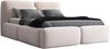 Polsterbett OLKE 180x200 mit Matratze, Bettkasten und Lattenrost. Farbe: Beige 2 Bild 4