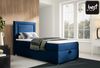 Best For Home Trinity K3 Einzel-Boxspringbett mit Bonnell-Federkern, Matratze, Topper und Bettkasten. Gepolstertes Bett mit Stauraum. Bild 2