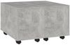 Couchtisch, Sofatisch Betongrau 60x60x38 cm Holzwerkstoff Bild 3