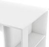 Bartisch Danderyd 120x60x106 cm mit 3 Ablagefächern Weiß [en. casa] Bild 5