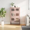 vidaXL Highboard Rosa 68x39x123 cm Stahl 853351 Bild 3