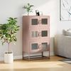 vidaXL Highboard Rosa 68x39x123 cm Stahl 853351 Bild 4