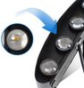 Nettlife LED Wandleuchte Innen Wandlampe Schwarz 5W 2ER, 65, LED fest integriert, Warmweiß, Flur Wohnzimmer Schlafzimmer Bild 4
