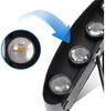 Nettlife LED Wandleuchte Innen Wandlampe Schwarz 5W 2ER, 65, LED fest integriert, Warmweiß, Flur Wohnzimmer Schlafzimmer Bild 2