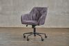 KAWOLA Bürostuhl KAYA Schreibtischstuhl Velvet anthrazit 79 x 61 x 64 cm Bild 2