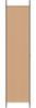 vidaXL 6-teiliger Raumtrenner Beige 300 x 220 cm Stoff 42039214 Bild 5