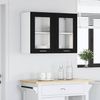 vidaXL Hängeschrank Lyon Schwarz Eichen-Optik 80 x 31 x 60 cm 863147 Bild 4