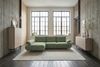 KAWOLA Ecksofa ANISSA Stoff grün manuelle Rückenverstellung Longchair links 84 x 185 x 297 cm Bild 4