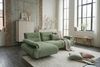 KAWOLA Ecksofa ANISSA Stoff grün manuelle Rückenverstellung Longchair links 84 x 185 x 297 cm Bild 2