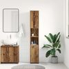 vidaXL Badschrank Altholz-Optik 30x30x183,5 cm Holzwerkstoff 859393 Bild 4