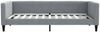 vidaXL Tagesbett Hellgrau 100x200 cm Stoff 353988 Bild 3