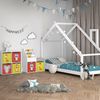 Kinderregal Luigi Weiß 30.9 x 79 cm Mini, mit 2 Faltboxen opt. 2 Vicco Bild 4