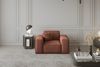 Sofaset Designersofa CELES 3-2-1 in Stoff Opera Velvet Kupferbraun Bild 3