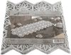 Almina Exclusive Tischwäsche Tischläufer ca. 40x140 cm mit Blumen bestickt Weiß Bild 4