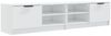 vidaXL TV-Schränke 2 Stk. Hochglanz-Weiß 80x35x36,5 cm Holzwerkstoff 811479 Bild 2