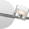 LED Deckenleuchte, 4 flammig, Spots beweglich, L 63cm Bild 5