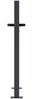 vidaXL Gartentor Anthrazit 100x100 cm Stahl Gras-Design 153167 Bild 5