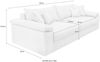 Home affaire Big-Sofa Soft&Cosy XXL - Breite 303 cm, Mega-Sofa, in Cord, Federkern-Polsterung Bild 3