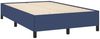 vidaXL Boxspringbett mit Matratze Blau 120x190 cm Stoff 3269873 Bild 4