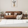 OKWISH Nachttisch Nachttisch,Beistelltisch (Mid-Century Modern Nussbaum Nachttisch mit Metallgriffen, 2er Set, 2-St, 40x 40 x 55 cm), 2 Stück Bild 2