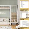 Bett 90x200 cm mit Leiter und Stauraum – Hochbett aus Metall mit integriertem Kleiderschrank, platzsparend Bild 4