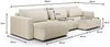 Wohnlandschaft Sofa mit Schlaffunktion CHAIRA Stoff Curio Senfgelb Bild 4