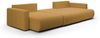 Wohnlandschaft Sofa mit Schlaffunktion CHAIRA Stoff Curio Senfgelb Bild 2