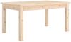 Couchtisch 80 x 50 x 40 cm Massivholz Kiefer [814279] Bild 2