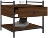 vidaXL Couchtisch Braun Eichen-Optik 50x50x50 cm Holzwerkstoff 833969 Bild 4