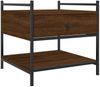 vidaXL Couchtisch Braun Eichen-Optik 50x50x50 cm Holzwerkstoff 833969 Bild 2