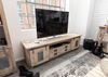 TV-Board Mango 200x55x55 whitewash lackiert RAILWAY #348 Bild 2