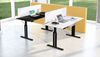 Kerkmann Schreibtisch Sitz- /Stehtisch Move 3 elegantt 180x180x72-120 cm mit Anbautisch Asteiche Bild 3