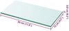vidaXL Regalboden Glas Transparent 20x30 cm 243806 Bild 2