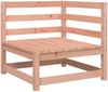 vidaXL Gartensofa mit Hocker 2-Sitzer Massivholz Douglasie 837975 Bild 5