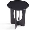 Beistelltisch Podeldsvin rund 49x40 cm Schwarz [en. casa] Bild 3