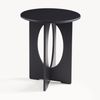 Beistelltisch Podeldsvin rund 49x40 cm Schwarz [en. casa] Bild 5
