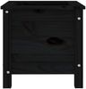 vidaXL Pflanzkübel Schwarz 40x40x39 cm Massivholz Kiefer 825251 Bild 5