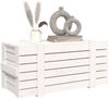 vidaXL Truhe Weiß 91x40,5x42 cm Massivholz Kiefer 824999 Bild 5