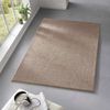 TaraCarpet Teppich Kurzflor-Teppich Madrid Uni, rechteckig, Höhe: 9 mm, uni taupe Wohnzimmer Schlafzimmer Esszimmer Kinderzimmer 120x170 Bild 5
