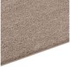 TaraCarpet Teppich Kurzflor-Teppich Madrid Uni, rechteckig, Höhe: 9 mm, uni taupe Wohnzimmer Schlafzimmer Esszimmer Kinderzimmer 120x170 Bild 3