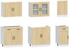 vidaXL 7-tlg. Küchenschrank-Set Kalmar Sonoma-Eiche Holzwerkstoff 3314734 Bild 4