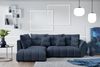 AX LIVING Couch mit Bettfunktion Eckcouch blau Corleone in L Form 268 Bild 3
